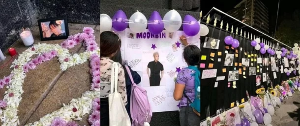 Moonbin's fans are in mourning